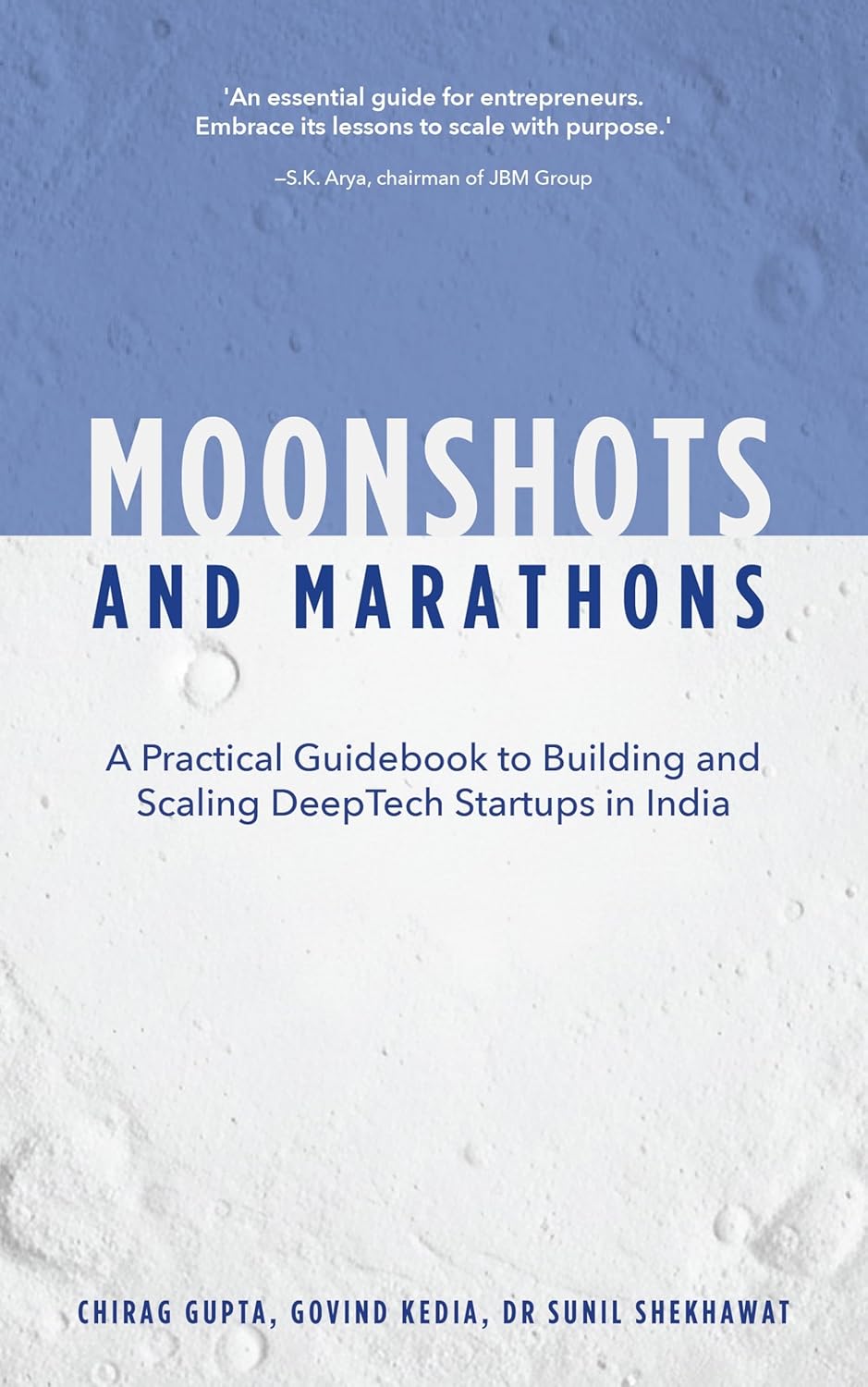 Moonshots and Marathons Book Cover